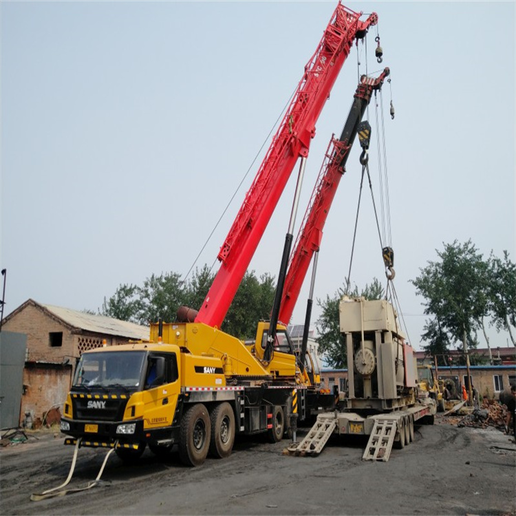 吴桥附近大吊车出租|工地吊装设备租赁